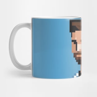 Messi Pixel World Cup Argentina Art Gift Mug